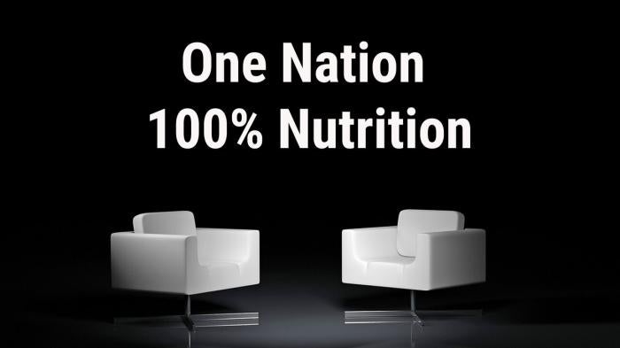 One Nation 100% Nutrition on JioTV