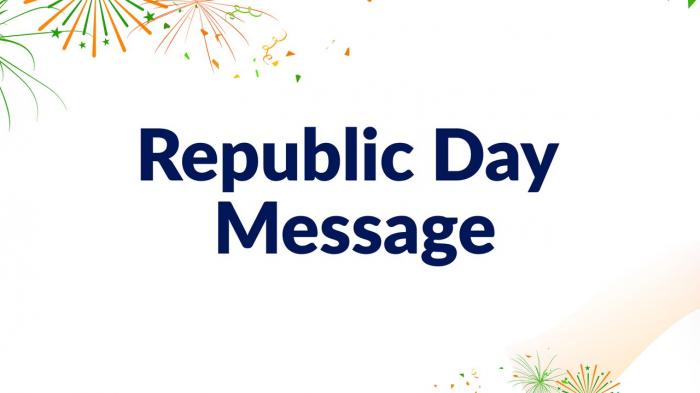 Republic Day Message on JioTV