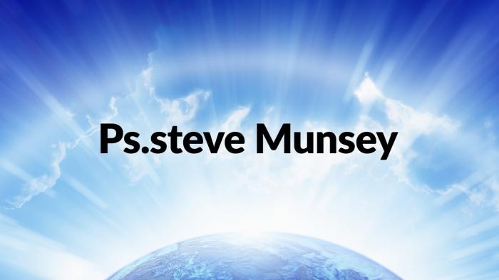 PS.Steve Munsey on JioTV