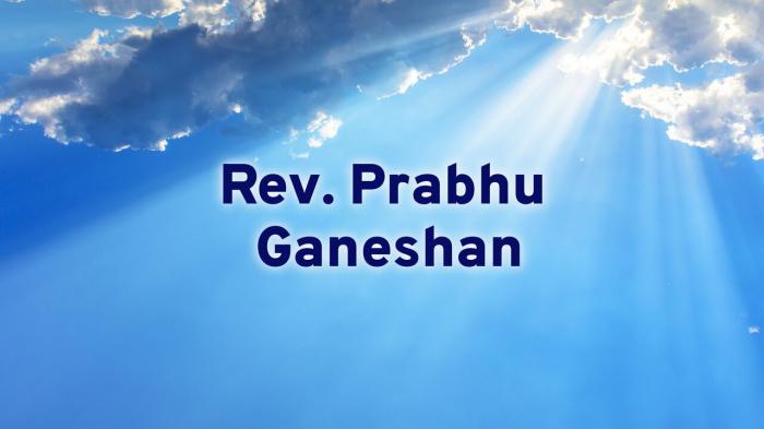 Rev. Prabhu Ganeshan on JioTV