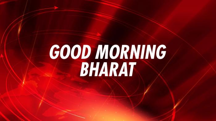 Good Morning Bharat on JioTV