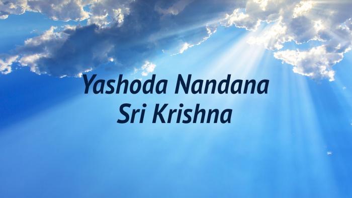 Yashoda Nandana Sri Krishna Episode No.61 on JioTV