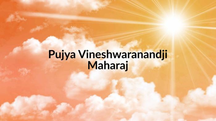 Pujya Vineshwaranandji Maharaj on JioTV