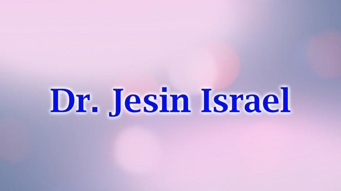 Dr. Jesin Israel on JioTV