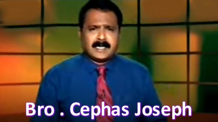 Bro. Cephas Joseph on JioTV