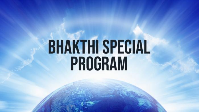 Bhakthi Special Program on JioTV