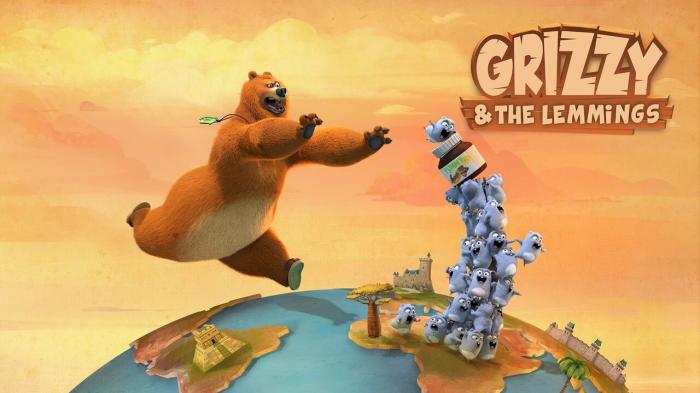 Grizzy and The Lemmings World Tour on JioTV