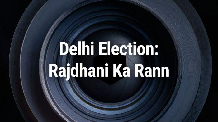 Delhi Election: Rajdhani Ka Rann on JioTV