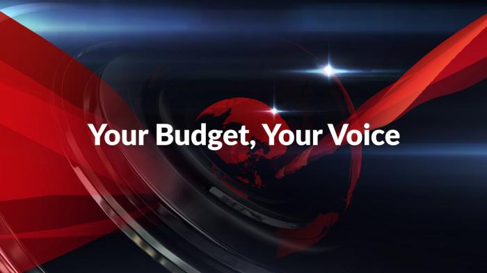 Your Budget, Your Voice on JioTV