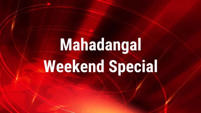 Mahadangal Weekend Special on JioTV