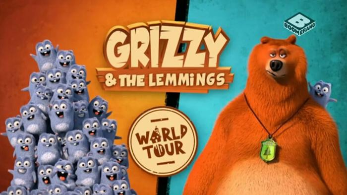 Grizzy and The Lemmings World Tour on JioTV