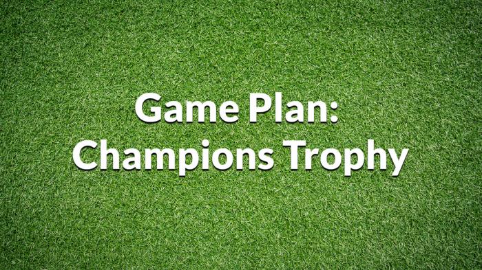 Game Plan: Champions Trophy Episode No.6 on JioTV