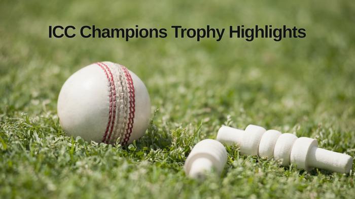 ICC Champions Trophy Highlights on JioTV