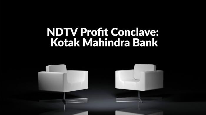 NDTV Profit Conclave: Kotak Mahindra Bank on JioTV