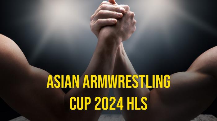 Asian Armwrestling Cup 2024 HLs on JioTV