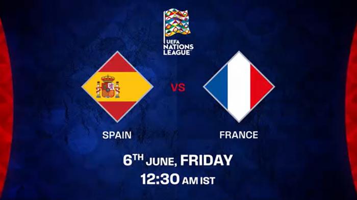 Upcoming - UEFA Nations League 2024-25 - Spain vs France on JioTV