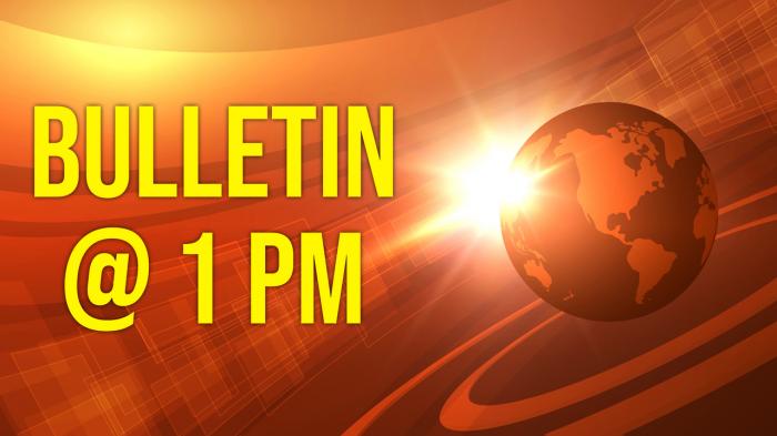 Bulletin @ 1 pm on JioTV