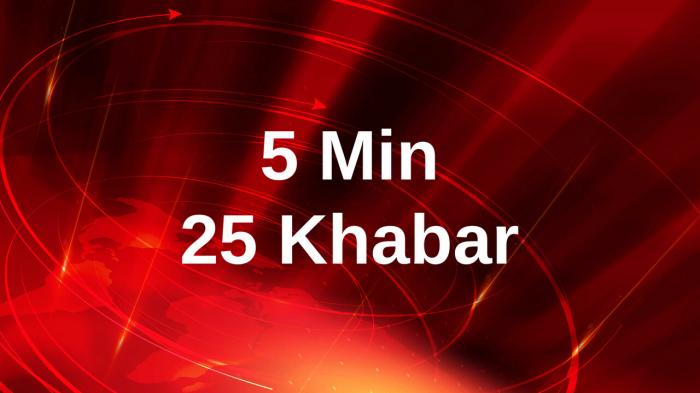 5 Min 25 Khabar on JioTV