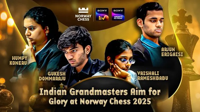 Norway Chess 2025 live on Sony Ten 5 HD