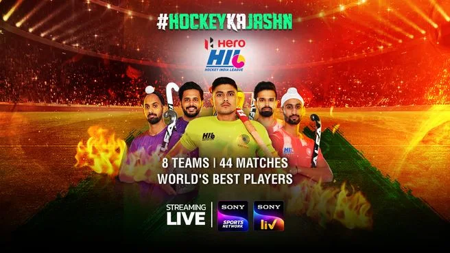 HIL 2024/25 Live on Sony Ten 1 HD