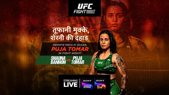 UFC Fight Night Live on Sony Ten 2 HD