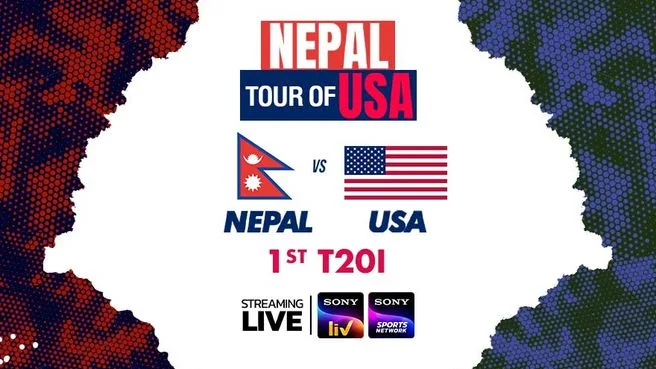 USA vs Nepal 2024 T20I Live on Sony Ten 5 HD