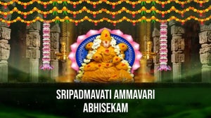 SriPadmavati Ammavari Abhisekam on SVBC3 - past program