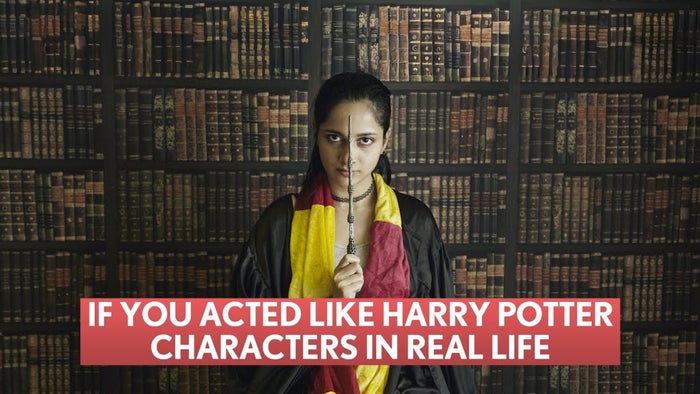 If You Acted Like Harry Potter Characters In Real Life on JioTV