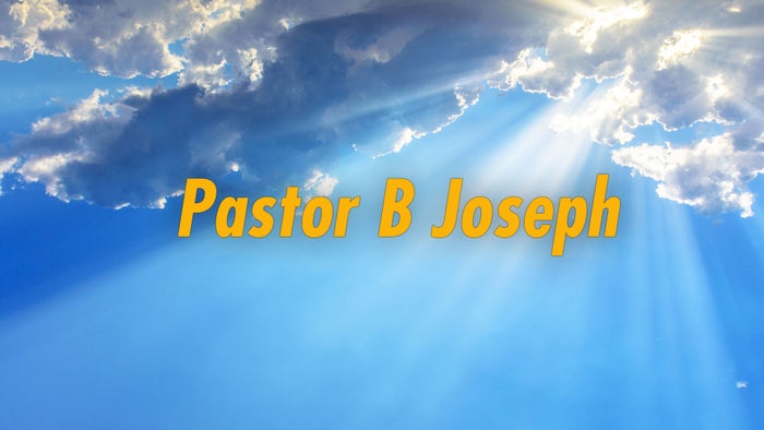 Pastor B Joseph on JioTV
