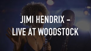 Jimi Hendrix - Live at Woodstock on Qello Concerts by Stingray - past program