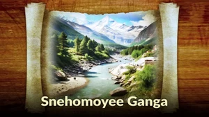 Snehomoyee Ganga on DD bharati - past program