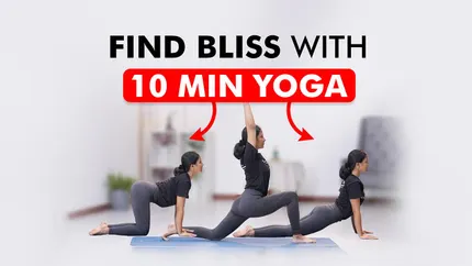 Find Bliss With 10 Min Yoga on Yoga for Beginners