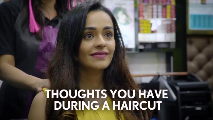 Thoughts You Have During A Haircut on JioTV