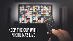 Keep the Cup With Nikhil Naz Live on India Today - past program