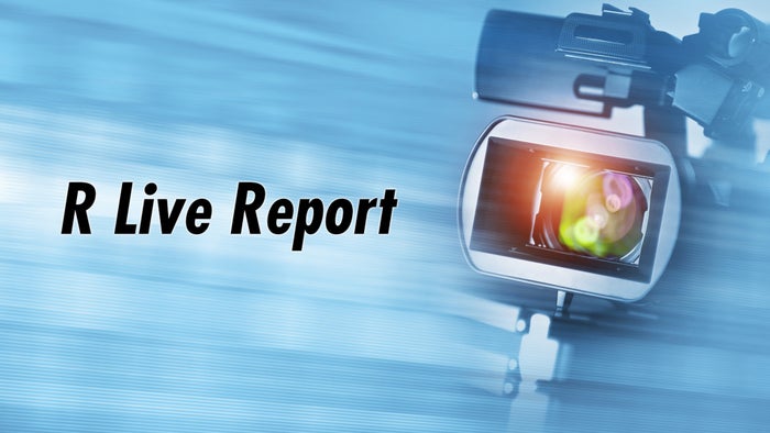 R Live Report on JioTV
