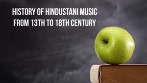 History Of Hindustani Music From 13th To 18th Century on DD Gyandarshan - past program