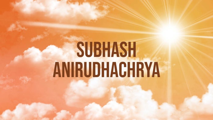 Subhash Anirudhachrya on JioTV