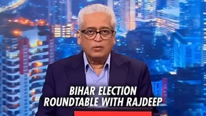 Bihar Election Roundtable With Rajdeep on India Today - past program