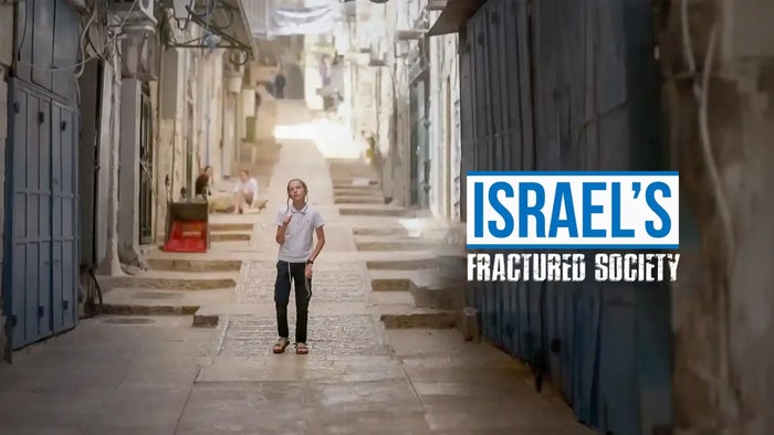 Israel'S Fractured Society on JioTV