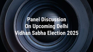 Panel Discussion On Upcoming Delhi Vidhan Sabha Election 2025 on DD bharati - past program