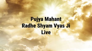 Pujya Mahant Radhe Shyam Vyas Ji Live on Satsang TV - past program