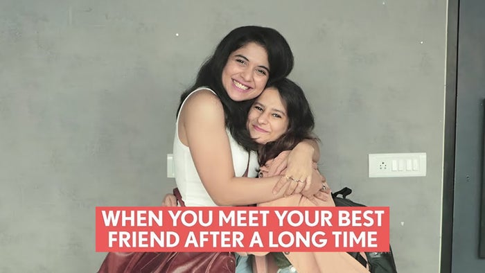 When You Meet Your Best Friend After Long on JioTV