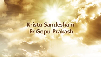 Kristu Sandesham Fr Gopu Prakash on Divya Vani