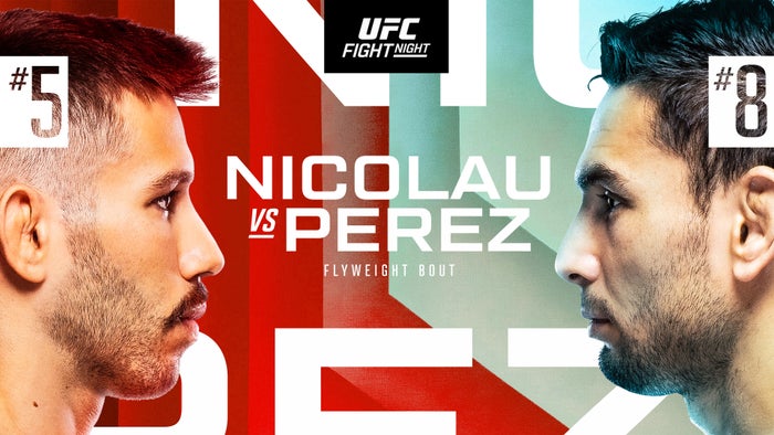 UFC Fight Night: Nicolau vs. Perez on JioTV
