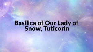 Basilica of Our Lady of Snow, Tuticorin on Madha TV - past program