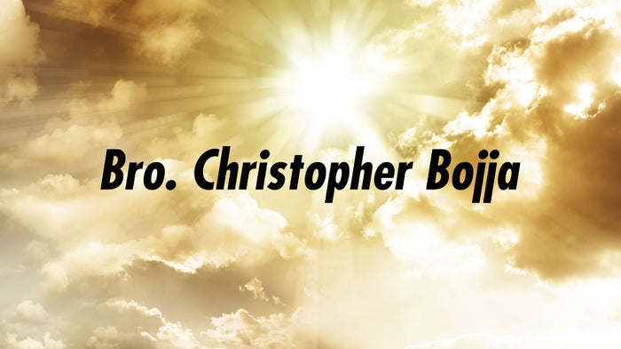 Bro. Christopher Bojja on JioTV