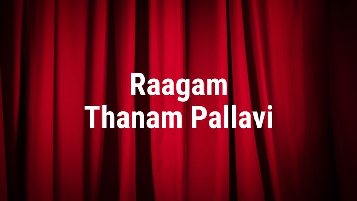 Raagam Thanam Pallavi on JioTV