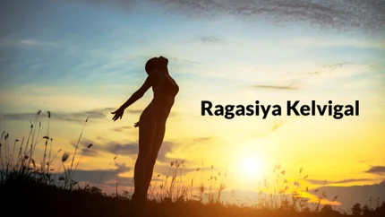 Ragasiya Kelvigal on Vasanth TV