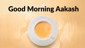 Good Morning Aakash on Aakash Aath - past program