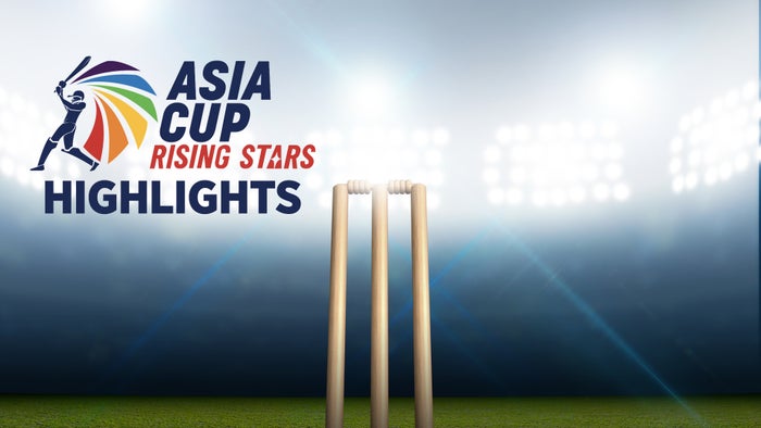 Asia Cup Rising Stars Cricket Highlights on JioTV